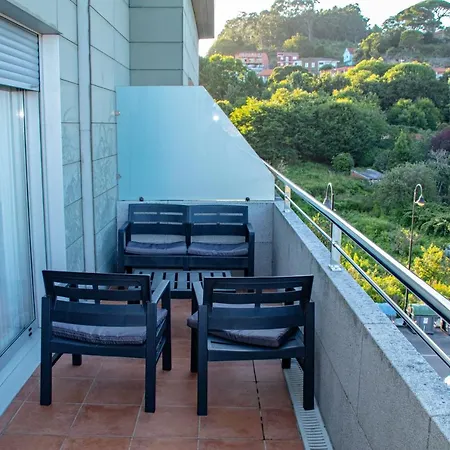 Appartement 2 Bedrooms With Sea View Furnished Terrace And Wifi At Cangas